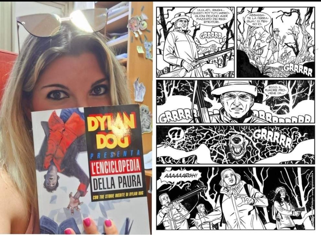 Fabiana Fiengo illustra  “I denti della paura” per la prima volta in Dylan Dog
