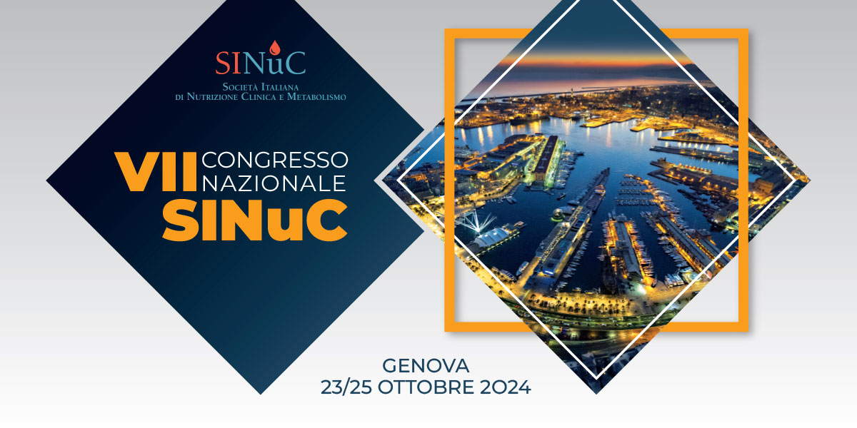 Congresso SINuC a Genova 2024: geriatria oncologia AI. Focus  sfide nutrizione clinica popolazione anziana