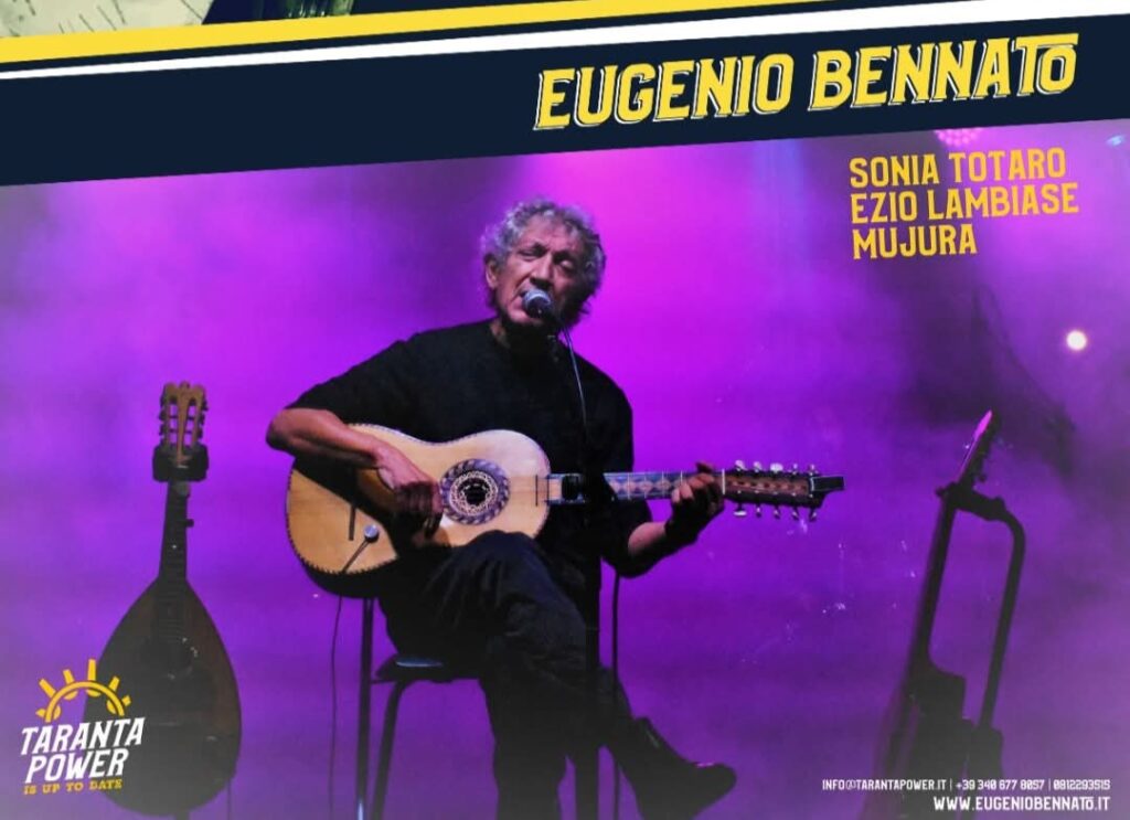 Eugenio Bennato, in Sardegna musica del mondo live